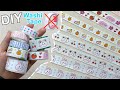 DIY washi tape No double-sided tape | How to make washi tape at home | Liam Channel