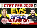 CTET 8 Feb 2026 EVS Paper 1 Analysis | CTET 2026 Paper Shift 2 Analysis | CTET Paper 1 Answer Key