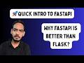 🚀 Quick Introduction to FastAPI | Build your first API Endpoint