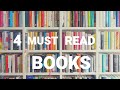 4 Books that will change your life