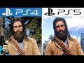 Red Dead Redemption 2 (RDR 2) - PS4 vs PS5 - Graphics Comparison, FPS Test \u0026 Loading Times