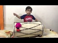 TAARUSH journey of dhol when he was 3year old.