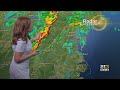 Meg McNamara Has A Look At The Severe Weather Crossing Through Maryland