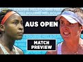 Gauff vs Svitolina | Australian Open 2026 QF | Tennis Talk Preview