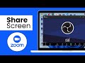 How To Share Screen in Zoom Meeting on Laptop