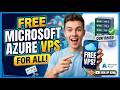 Free VPS Setup on Microsoft Azure | Get Your Free Virtual Server Today!