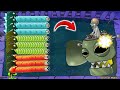 Gatling Pea Vs Snow Pea Vs Repeater Vs All Giga Zombies Vs Dr Zomboss Plants vs Zombies