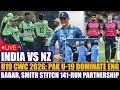 LIVE | U19 CWC 2026: Pak U-19 in trouble |Babar, Smith Stitch 141-Run Partnership | INDIA vs NZ
