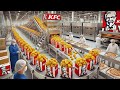 How KFC’s Iconic Fried Chicken is Made in Modern Factory | Crispy Fried Chicken Factory Process