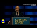 Michael Sandel delivers 15th LaFontaine-Baldwin Lecture at 6 Degrees Citizen Space