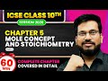 🔥Mole Concept and Stoichiometry - P1 | Class 10 ICSE Chemistry | One Shot | Prabhat Sir