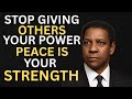 Inner Peace Is Power: Denzel Washington on Never Getting Angry Again