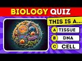Test Your Knowledge in BIOLOGY🧪🧬 50 Biology Questions
