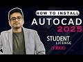 [FREE] AUTOCAD 2025 DOWNLOAD AND INSTALL || STUDENT LICENSE