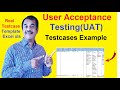 user acceptance testing(UAT) test cases template xls | user registration examples  testingshala