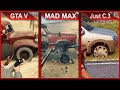 THE BIG COMPARISON | GTA V vs. MAD MAX vs. Just Cause 3 | PC | ULTRA