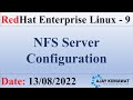 NFS Server Configuration in Linux | Network File System | NFS RHEL 9 |  RHEL 9 | RHCSA 9 | RedHat 9