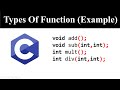 Example-Types Of Fuction in C Programming Language by @Meta_Forge