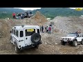 Land Rover vs Nissan Navara vs Mitsubishi L200 River Adventure and OFF ROAD
