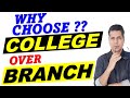 Branch vs College Course JoSAA Mock Seat Counselling procedure TOP Engineering College Best IIT NIT