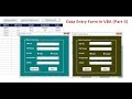 Data Entry Form In VBA (PART-3)