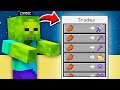 Minecraft, But Mobs Trade OP Items...