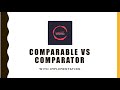 Java - Comparable vs Comparator Interfaces