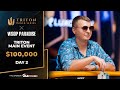 $100K NLH Main Event – Event #9, Day 2 | Triton Poker Series X WSOP Paradise 2025