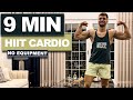 9 MIN Beginners Hiit Workout // Fast Fat Burning // No Equipment | velikaans