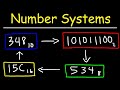 Number Systems Introduction - Decimal, Binary, Octal \u0026 Hexadecimal