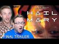 PROJECT HAIL MARY | FINAL TRAILER REACTION!!!