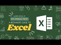 Learn Excel in 90 Minutes | Excel Basics for Beginners | Complete Course