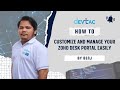 Zoho Desk Portal Management Guide | Customize Branding, Manage Users, and Control KB Access