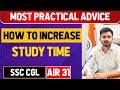 How to increase your Study Time✅ Most practical advice!!