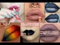 Lipstick Tutorials ♥  [Dec 2016 Compilation] ♥