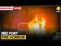 Red Fort Blast In Delhi: Explosion in  a Car Near Red Fort, 10-12 Vehicles on Fire | WION BREAKING