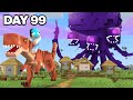 I Spent 100 Days with 100 Mods in Minecraft...