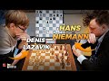 Denis Lazavik or Hans Niemann - Who is Tactically Alert more? World Blitz 2023