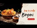Simple Chicken Biryani For Beginners | Super Easy Chicken Biryani Recipe For Bachelors 