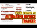 How to Create an Automated Invoice Tracker |  TAGALOG EXCEL VBA