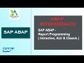 SAP ABAP - ALV Reports