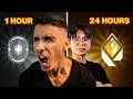 24 HOURS to Reach RADIANT with ViiZzzm 🏆 | Horcus Valorant