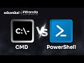 CMD vs PowerShell | Windows Command Prompt vs Windows PowerShell | Edureka