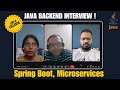 Java Backend Developer Interview | 3 Years Experience | Java + Spring Boot + Microservices