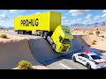 Cars vs UNFINISHED Road Bridge Challenge #6 - BeamNG drive Fails \u0026 Crashes 2026!