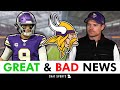 Vikings Fans Just Got GREAT \u0026 AWFUL News After Loss vs. Chargers