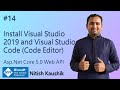 Install Visual Studio 2019 and Visual Studio Code | ASP.NET Core Web API Tutorial