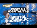 Bristol Rovers FC Seat Unique Suite hospitality - REVIEWED 👀