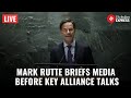 LIVE: NATO Secretary-General Mark Rutte Holds Press Conference Ahead of Key Defence Meeting