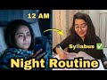 I Finished Syllabus 2X Faster using this Night Routine 😇 💯